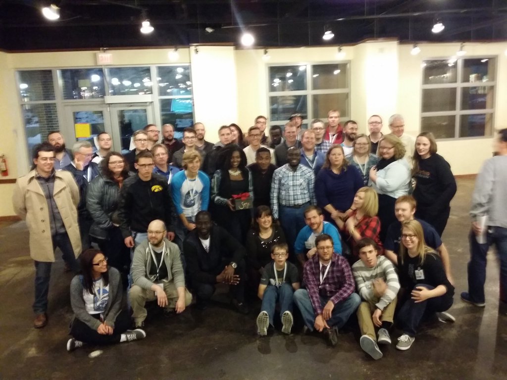 Participants of Startup Weekend Iowa City 2015