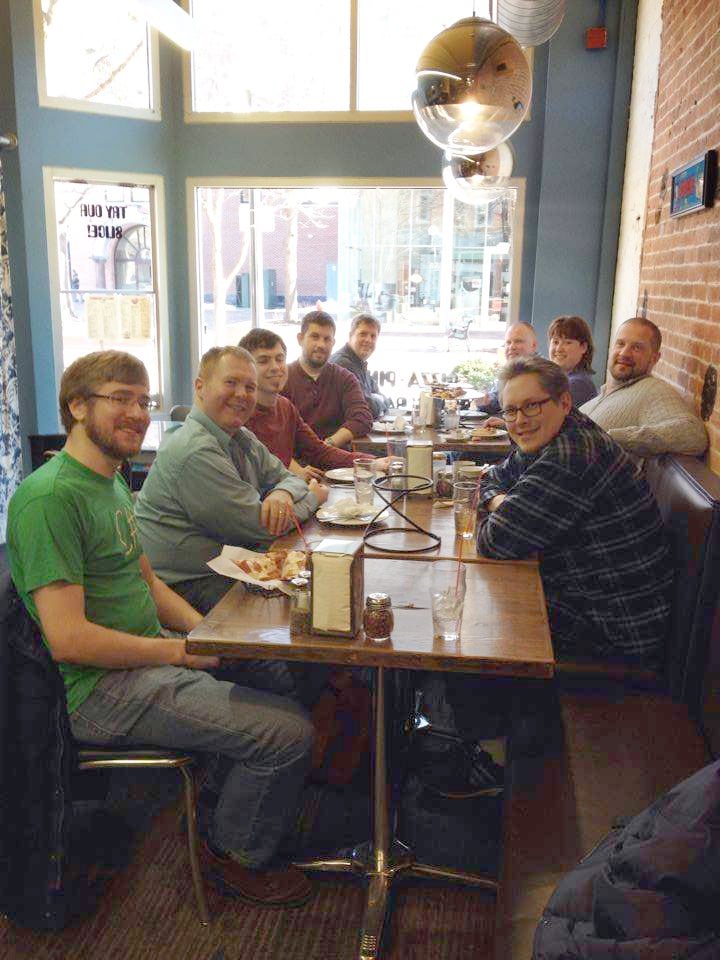 Tech and Freelancers lunch in Iowa City