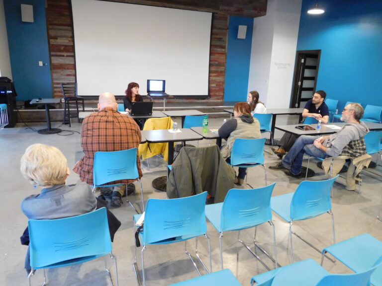 Group at A11y UX event in Cedar Rapids