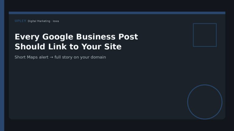 Short Maps alert → full story on your domain